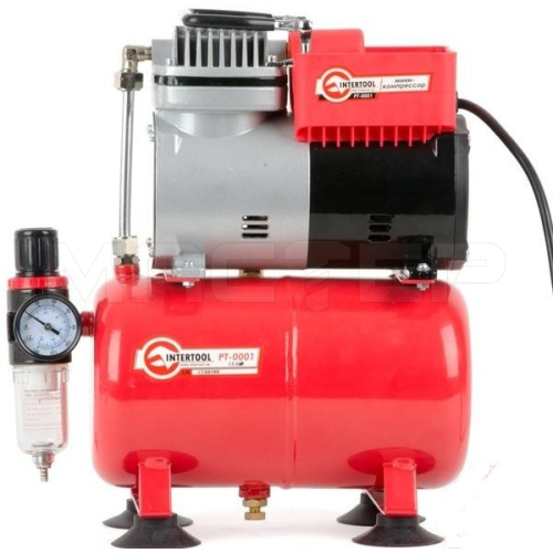 Безмасляный компрессор Intertool PT-0001, фото 1, цена Безмасляный компрессор Intertool PT-0001, фото 1, цена